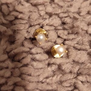 MUST BUNDLE - PAVOI Elegant Gold and Pearl Stud Earrings